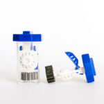 two Orthok Lens cases